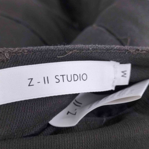 Z-II STUDIO 裾ジップ付サイドアジャスターカーゴパンツ メンズ