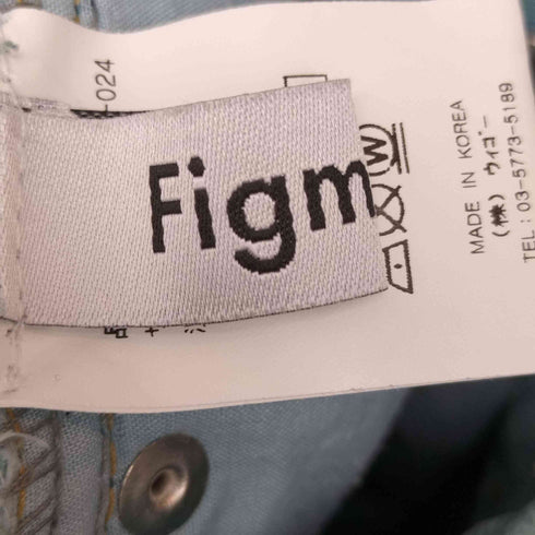 フィグメンツ Figments オーバーダイワイドデニムパンツ レディース JPN:S