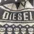 ディーゼル DIESEL イタリア製 幾何学 アクリルナイロン フリンジマフラー レディース