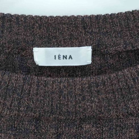 イエナ IENA 6x3リブクルーネックプルオーバー レディース