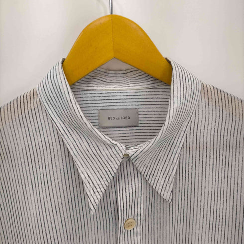 ベッドフォード BED J.W FORD 21SS Over Sized stripe Blouse メンズ JPN:1