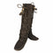トリーバーチ TORY BURCH WALKER BOOTS SUEDE スエード フリンジモカシンロングブーツ レディース 6M