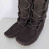 トリーバーチ TORY BURCH WALKER BOOTS SUEDE スエード フリンジモカシンロングブーツ レディース 6M