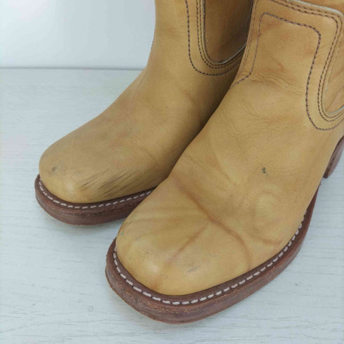 フライ FRYE USA製 プルオン スクエアトゥレザーブーツ レディース 6M