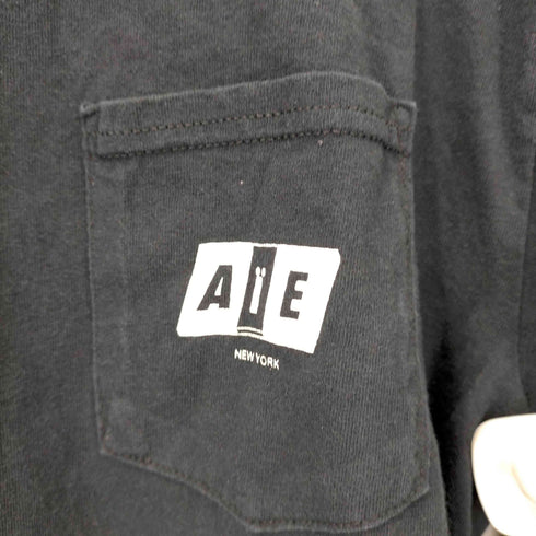 エーアイイー AiE BACK LOGO LONG SLEEVET メンズ JPN:L