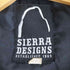 シェラデザイン SIERRA DESIGNS ロゴ刺繍 ハイネック ダウンジャケット メンズ JPN:M
