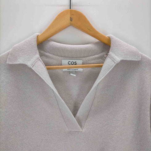 コス COS カシミヤ100% スキッパーニット レディース XS