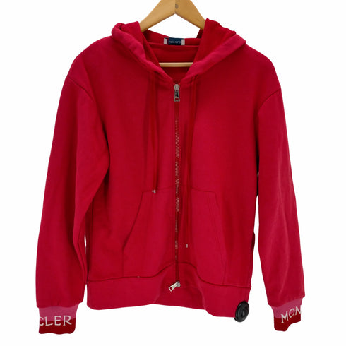 モンクレール MONCLER Red Logo Cuff Hooded Jacket メンズ JPN:S