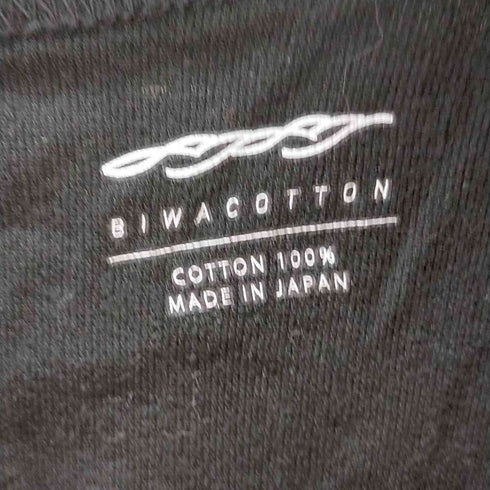 ビワコットン biwacotton クルーネックポケットTシャツ レディース 1
