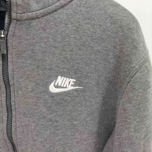 ナイキ NIKE ロゴ刺繍 ジップアップパーカー メンズ import:M