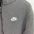ナイキ NIKE ロゴ刺繍 ジップアップパーカー メンズ import:M