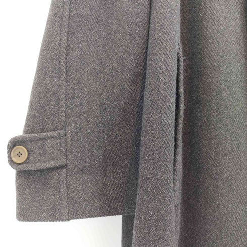 バーニーズニューヨーク BARNEYS NEWYORK イタリア製 ウールステンカラーコート メンズ 50REG