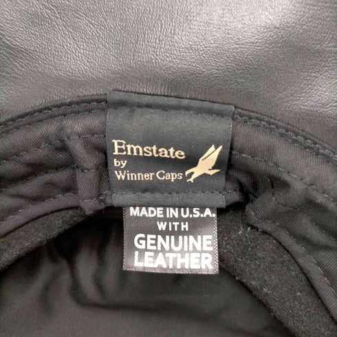 エムステイト Emstate by Winner Caps Leather Bucket Hat メンズ