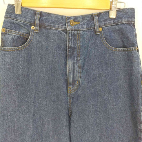 MUHET カットオフ加工 ワイドデニムパンツ メンズ JPN:M