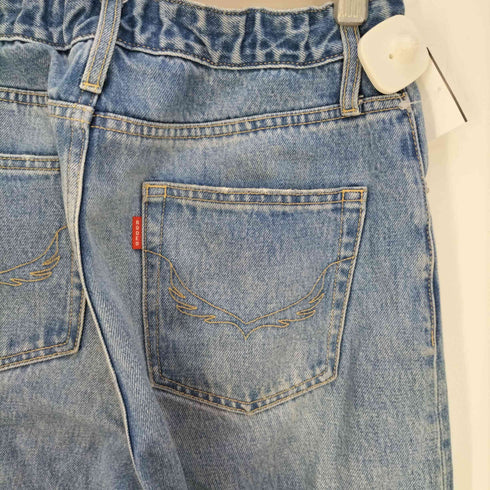 ロデオクラウンズ RODEO CROWNS NEXT LEVEL WIDE PT ワイドデニムパンツ レディース JPN:M