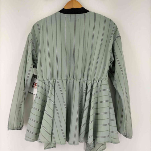 アズールバイマウジー AZUL by moussy WAIST SHIRRING HEM BLOUSE レディース JPN:M