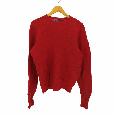 ポロバイラルフローレン Polo by RALPH LAUREN ポニー 刺繍 ウール ニット メンズ 40