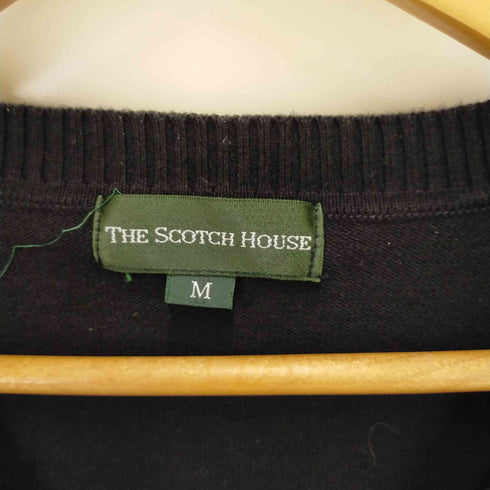 ザスコッチハウス The Scotch House アーガイル柄カーディガン メンズ JPN:M