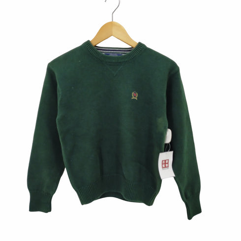トミーヒルフィガー TOMMY HILFIGER 刺繍デザインニット レディース JPN:S