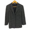 アクアスキュータム AQUASCUTUM 90S ナイロン 混 ウール ネップ 3B テーラードジャケット レディース