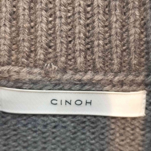 チノ CINOH タートルダブルレイヤーニット レディース JPN:M