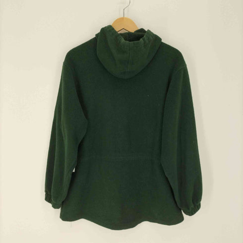 エルエルビーン L.L.Bean 刺繍 ロゴ フーディ フルジップ フリース ジャケット レディース