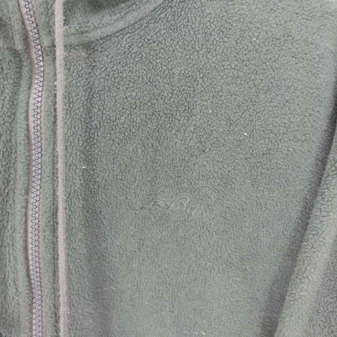 エルエルビーン L.L.Bean 刺繍 ロゴ フーディ フルジップ フリース ジャケット レディース