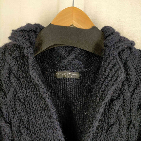 トゥモローランドトリコ TOMORROWLAND tricot アルパカ混ケーブル編カーディガン メンズ JPN:M