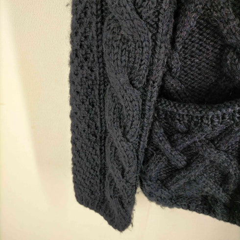 トゥモローランドトリコ TOMORROWLAND tricot アルパカ混ケーブル編カーディガン メンズ JPN:M