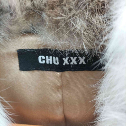 CHU XXX リアル ラビットファー ジャケット レディース JPN:L