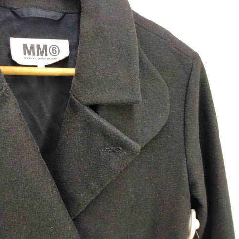 エムエムシックス メゾンマルタンマルジェラ MM6 Maison Martin Margiela ウールハーフコート レディース 38