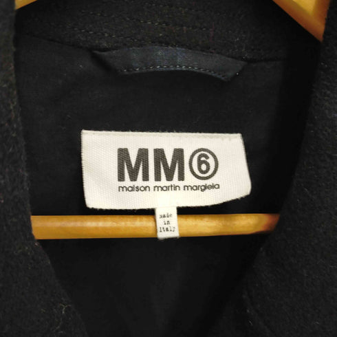 エムエムシックス メゾンマルタンマルジェラ MM6 Maison Martin Margiela ウールハーフコート レディース 38