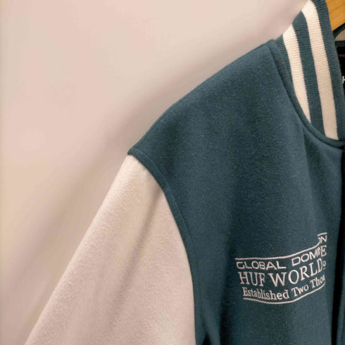 ハフ HUF HARRISON VARSITY JACKET メンズ JPN:S