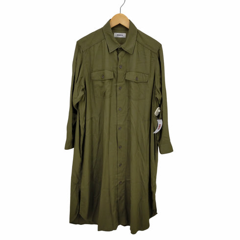 ズッカ ZUCCa フラップポケットコットン長袖ワンピース レディース JPN:M
