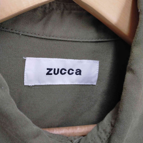 ズッカ ZUCCa フラップポケットコットン長袖ワンピース レディース JPN:M