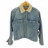 リーバイス Levis PREMIUM ボーイフレンド シェルパ トラッカー 裏ボア デニム ジャケット レディース import:S