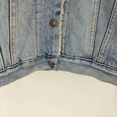 リーバイス Levis PREMIUM ボーイフレンド シェルパ トラッカー 裏ボア デニム ジャケット レディース import:S