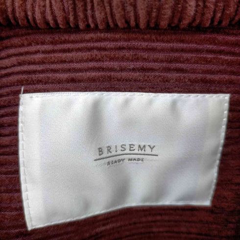ブライズミー BRISEMY 太畝コーデュロイスナップジャケット レディース