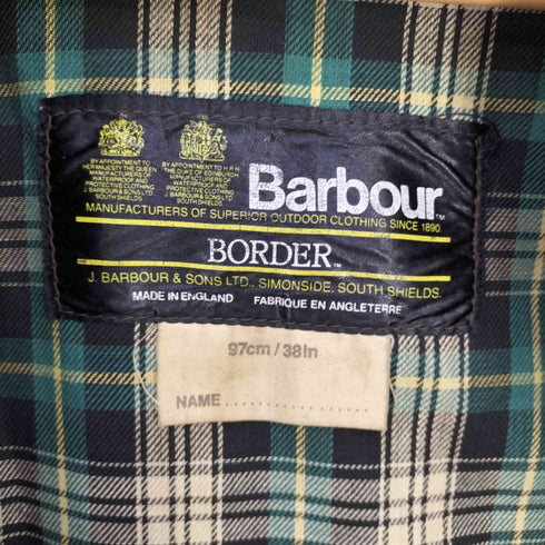 バブアー Barbour BORDER ボーダー オイルドジャケット メンズ 97cm/38in