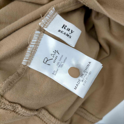 レイビームス Ray BEAMS 22SS パフスリーブ キリカエ ワンピース レディース