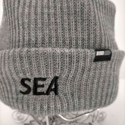 ウィンダンシー WIND AND SEA SEA WIDELIB KNIT CAP メンズ FREE