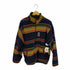 ティンバーランド Timberland USA製 BORDER PATTERNED FLEECE HALF ZIP JACKET メンズ L