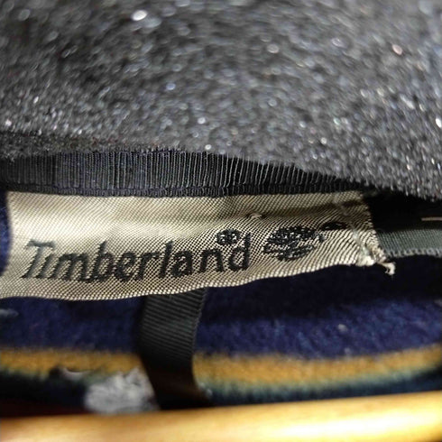 ティンバーランド Timberland USA製 BORDER PATTERNED FLEECE HALF ZIP JACKET メンズ L