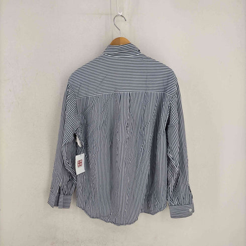 ビューティーアンドユースユナイテッドアローズ BEAUTY & YOUTH UNITED ARROWS ブルーストライプ レギュラーカラーシャツ メンズ JPN:S