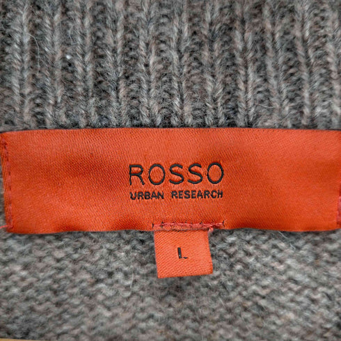 ロッソアーバンリサーチ ROSSO URBAN RESEARCH 22AW シェットランドクルーネックニット メンズ import:L