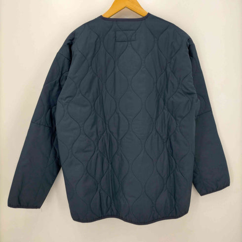ロゴス LOGOS ノーカラーキルトカーディガン メンズ import:XL
