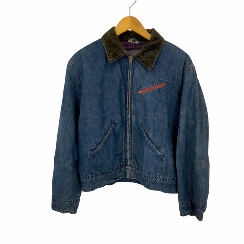 60S SCOVIL GRIPPER ZIPPER ブランケットデニムジャケット メンズ US:42