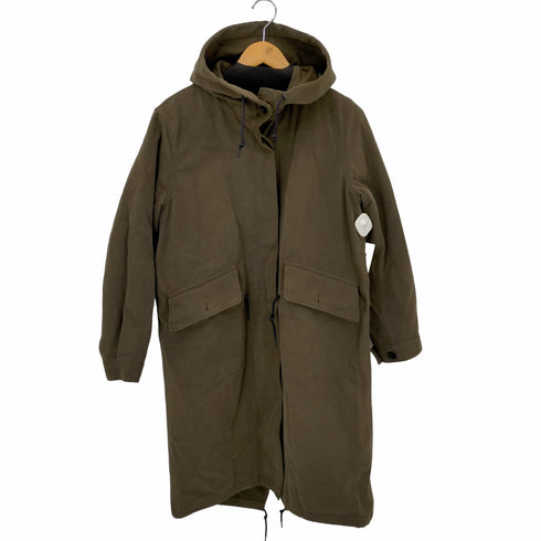 エムエイチエル MHL. 16AW「PROOFED COTTON DRILL」ライナー付きモッズコート レディース JPN:3