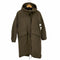 エムエイチエル MHL. 16AW「PROOFED COTTON DRILL」ライナー付きモッズコート レディース JPN:3