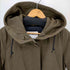 エムエイチエル MHL. 16AW「PROOFED COTTON DRILL」ライナー付きモッズコート レディース JPN:3